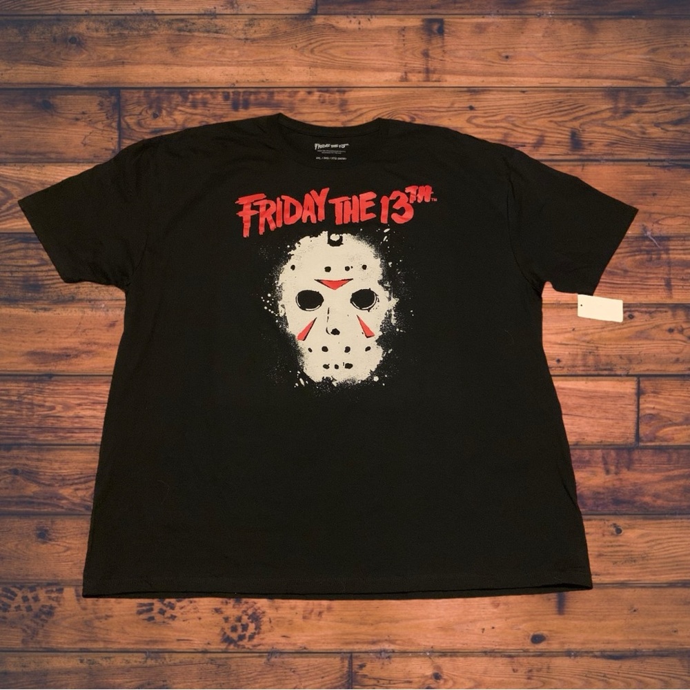 Friday The 13th Jason Voorhees Shirt Spooky Hockey Mask Halloween Fright Rags